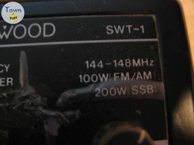 Photo of Kenwood SWT-1 2m VHF ham radio AM/FM/SSB Antenna Tuner - 2