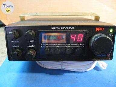 Photo of K40-8 K40 CB Radio Speech Processor MADE IN THE PHILIPPINES CB radio  - 1