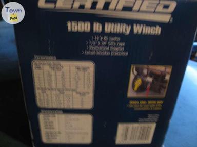 Photo of CERTIFIED BRAND NEW IN BOX 1500 LB ATV WINCH - 2