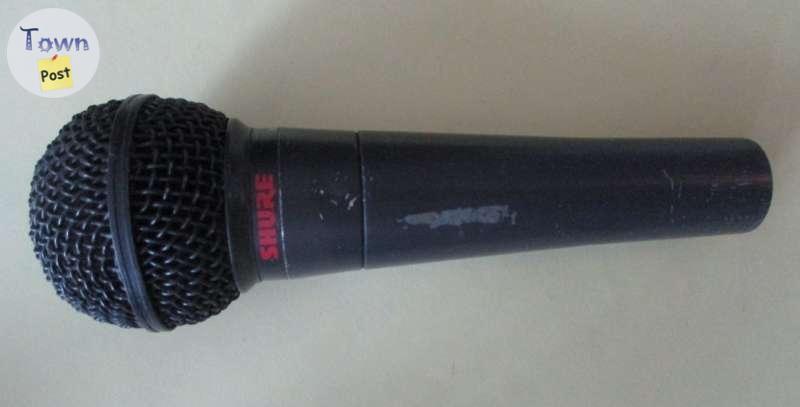 Photo of Shure PE86L microphone, $75