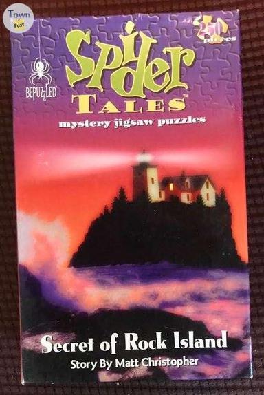 Photo of 2 X SPYDER TALES MYSTERY JIGSAW PUZZLES - $10 - 1