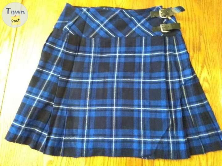 Photo of Ladies Blue Highland Casual kilt/skirt