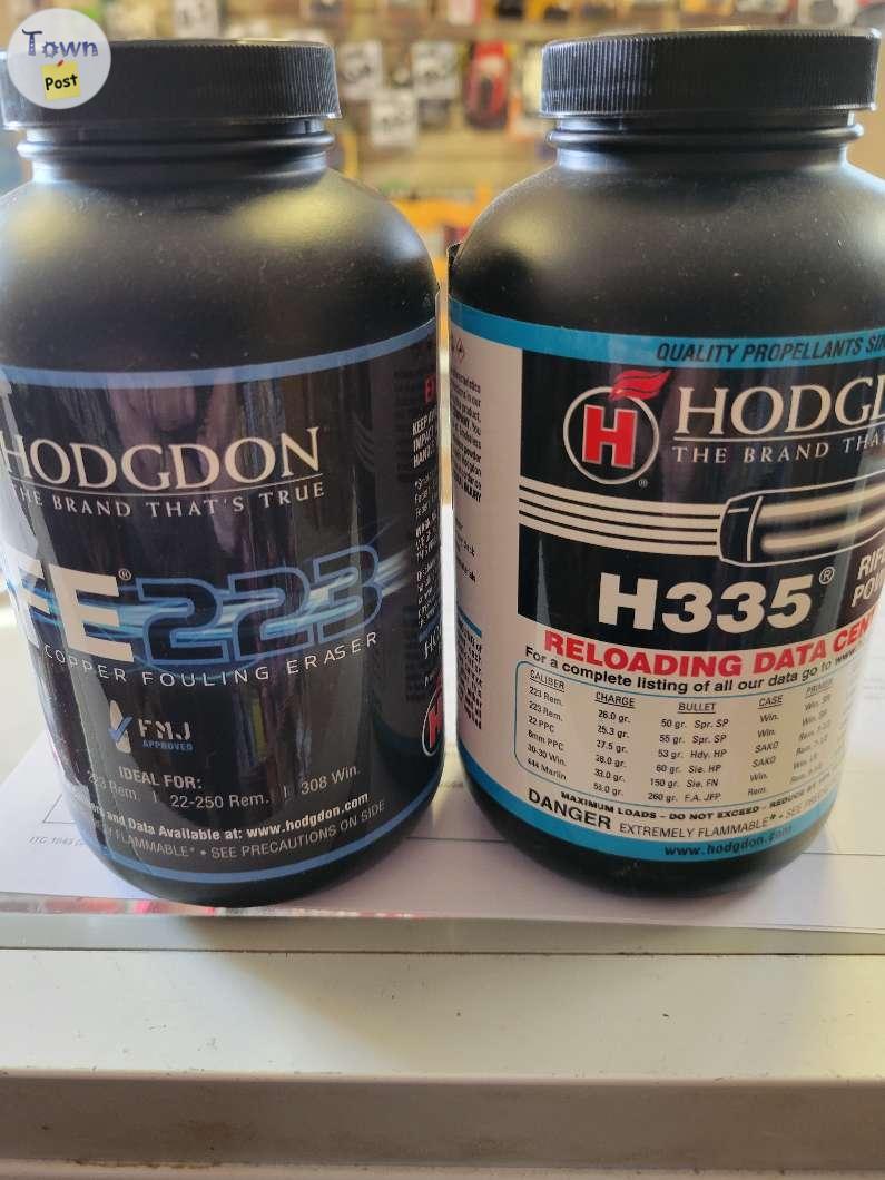 Photo of Hodgdon & IMR Powder for sale Good Selection