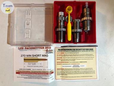 Photo of Lee Precision .270 WSM FL 3 die set - includes crimp die **BNIB** - 1