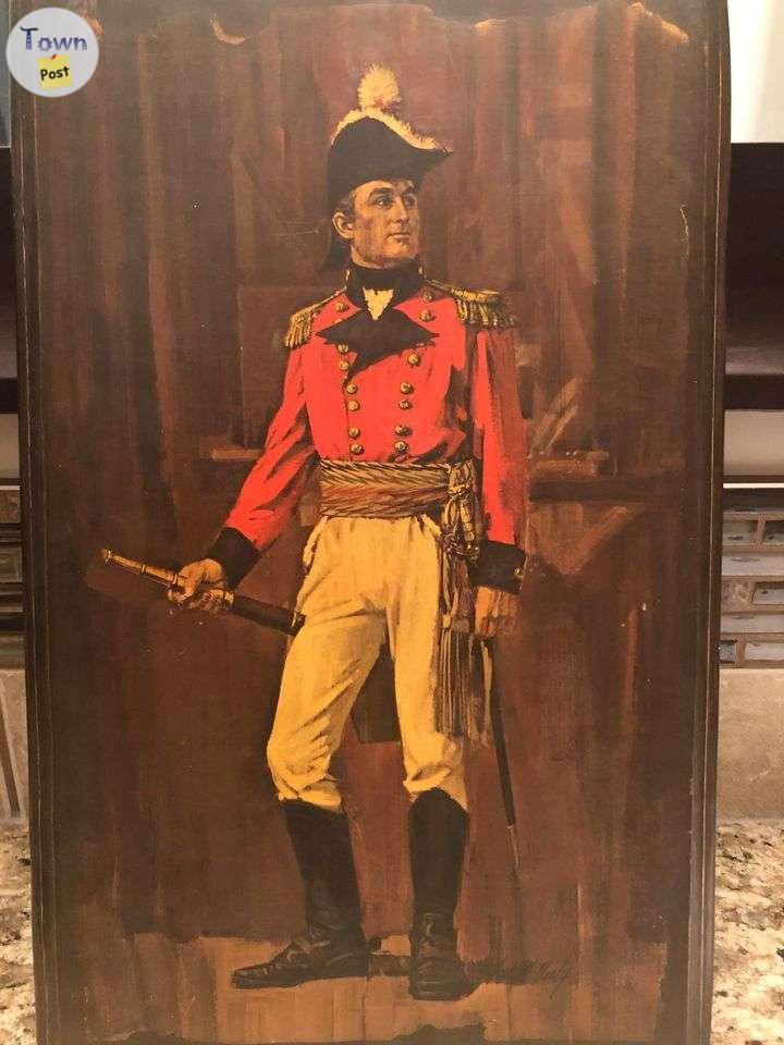 Photo of Vintage Major General Isaac Brock war 1812 Defender OF Upper Canada