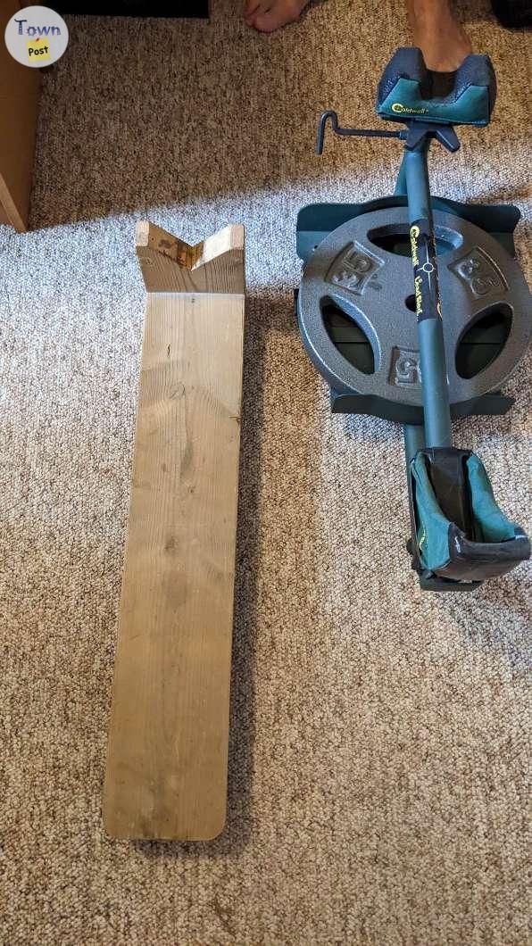 Photo of Homemade adjustable gunrest for rifle range