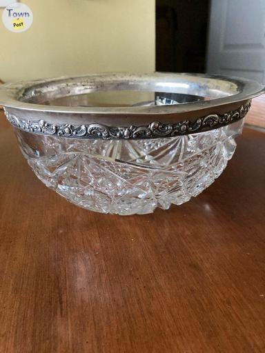 Photo of Antique Silver Rim Bowl  $205 - 1