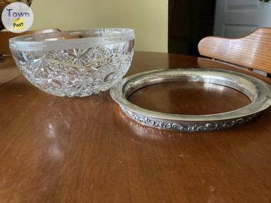 Photo of Antique Silver Rim Bowl  $205 - 2