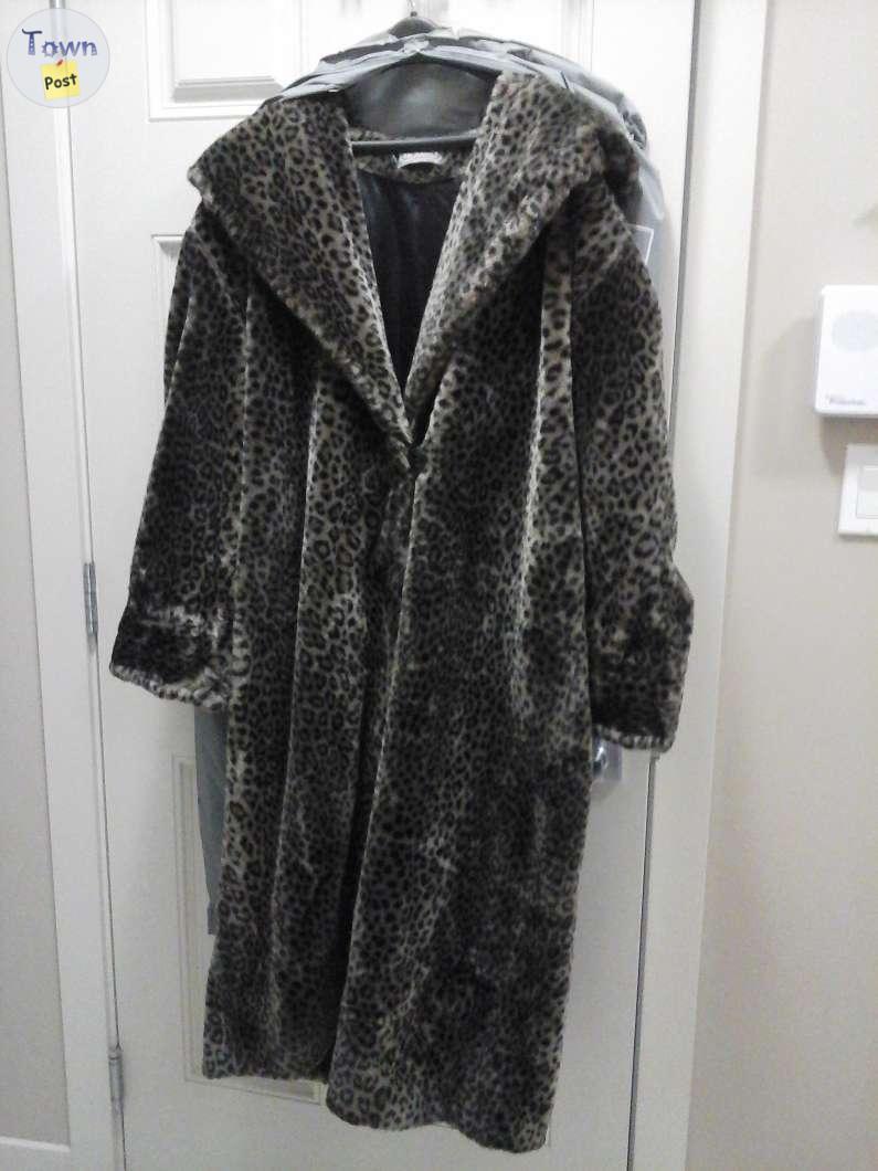 Photo of Faux Fur Maxi Winter Coat $80