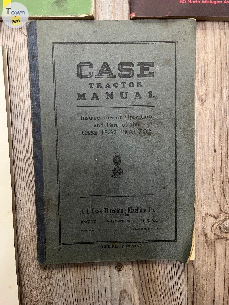 Photo of Vintage Tractor Manuals 