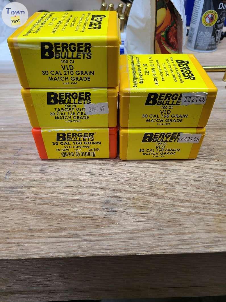 Photo of Variable Berger bullets