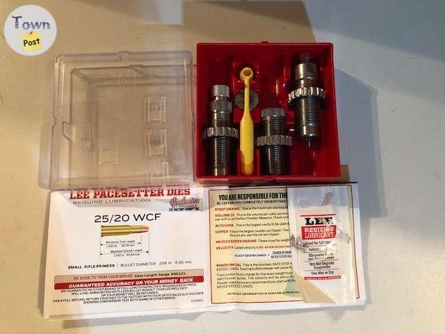 Photo of Lee Precision 25-20 Win Full Length Steel Resizing die set w/ crimp die **SPF**