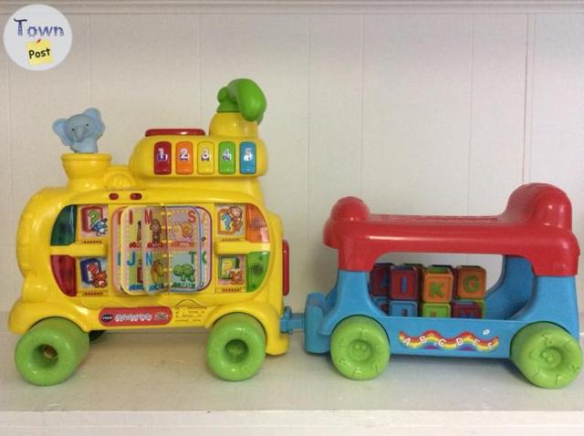 Photo of Vetch Ultimate learning sit & stand alphabet riding train