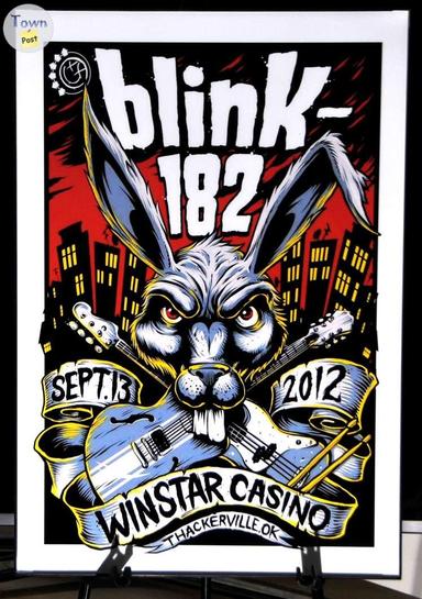 Photo of Blink 182 Poster/Print Metallic Finish - 1