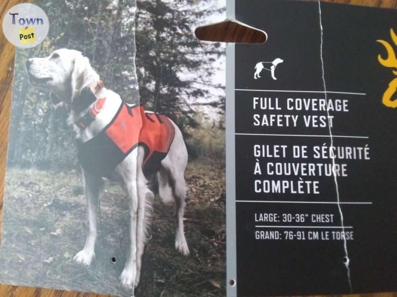 Photo of Reflective Browning dog vest