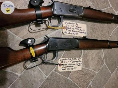 Photo of 2 Very Nice Winchester model 94s  30  THE FLAT BAND IS SOLD - 1