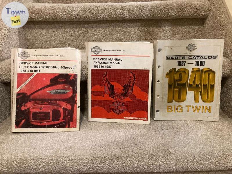 Photo of Old School Harley Davidson Repair Manuals & Special Tools/Misc Parts