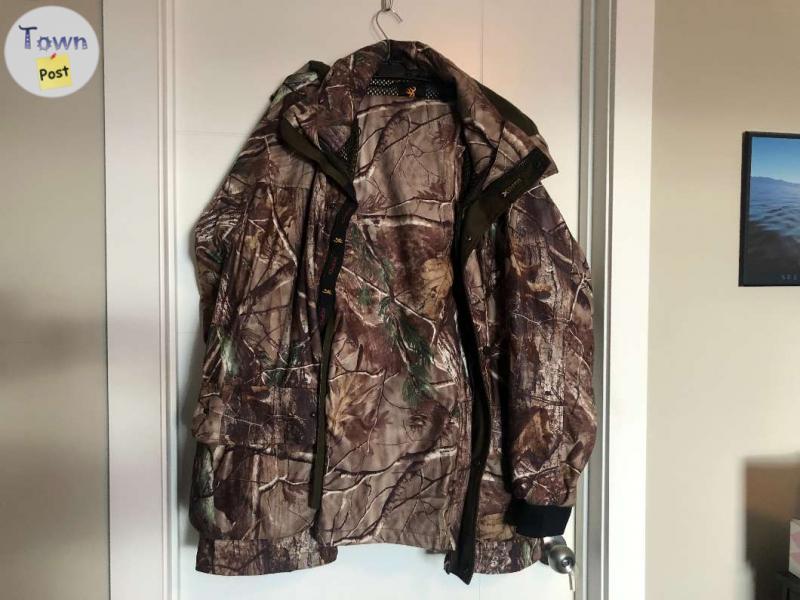 Photo of Browning Xchange system Jacket  With realtree insulated pants