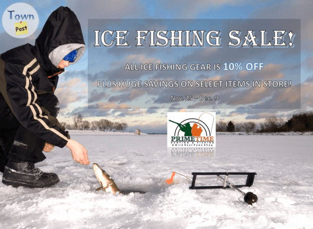 Photo of Ice Fishing SALE!