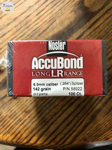 Photo of 6.5 Nosler Accubond LR  - 1