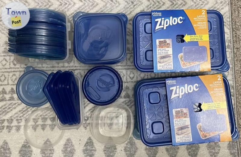 Photo of Ziplock containers