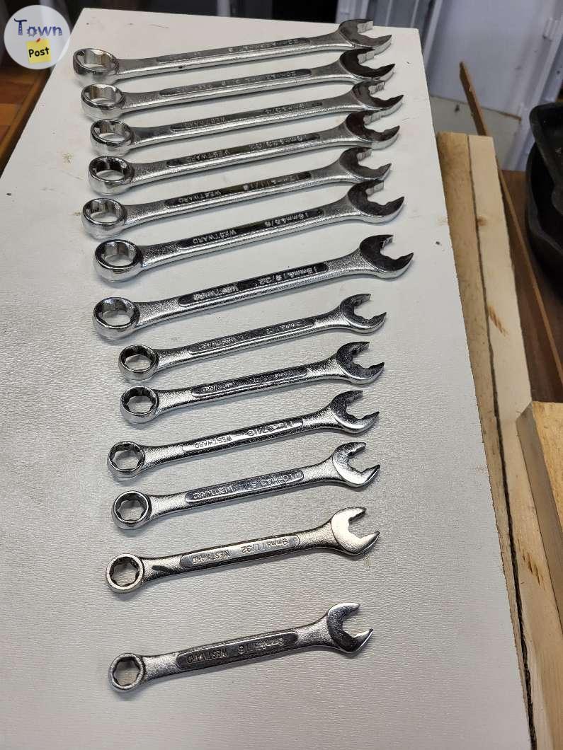 Photo of Set of westward wrenches metric and  standard