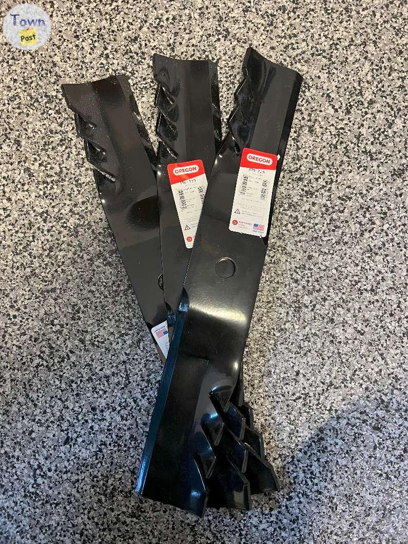 Photo of *Price Reduced* 3 New mower mulching blades