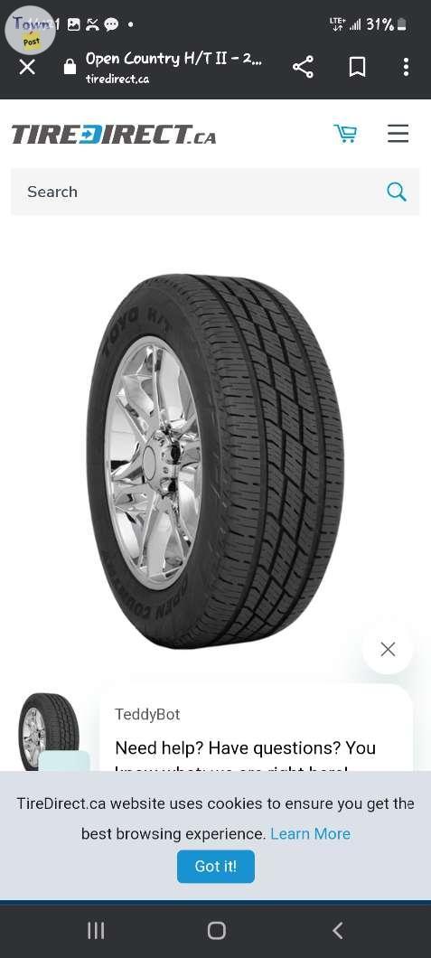 Photo of Brand new Toyo Truck Tires