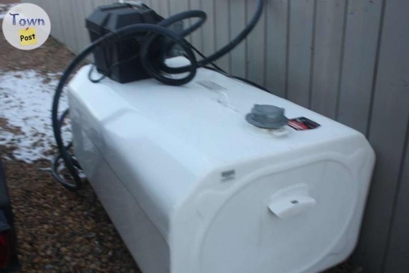 Photo of 450 Litre Transfer Tank c/w 12 Pump and Hose