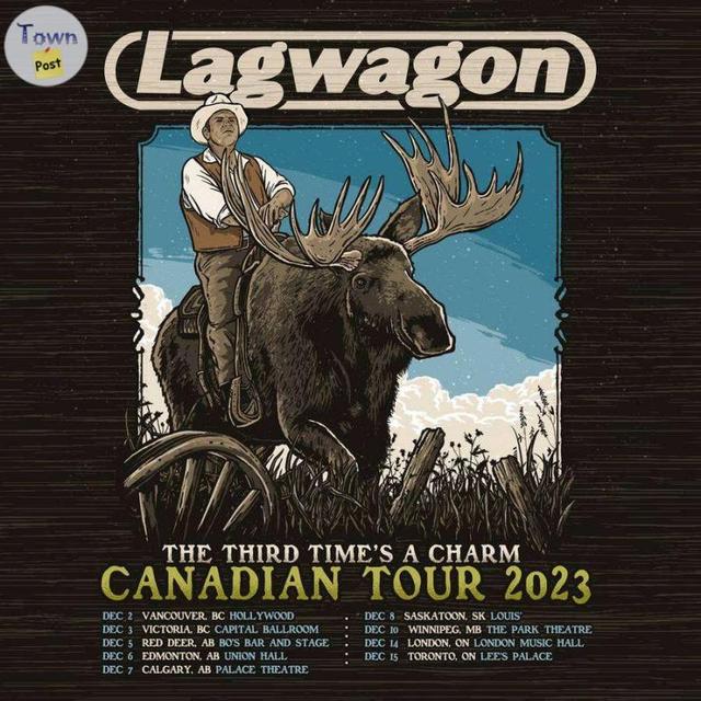 Photo of Lagwagon at Bo's Bar, Red Deer AB - Tuesday, Dec. 5, 2023