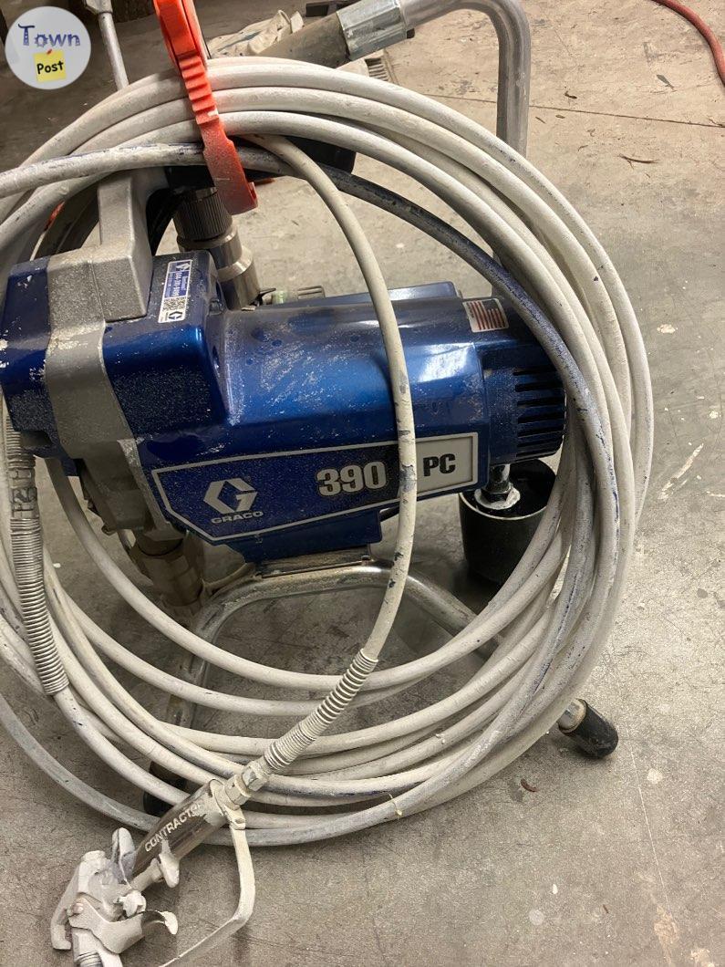 Photo of Graco airless paint sprayer 