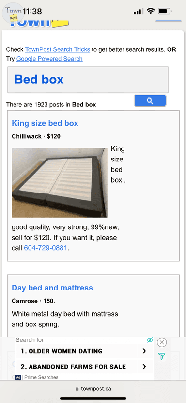 Photo of King size bed box - 2