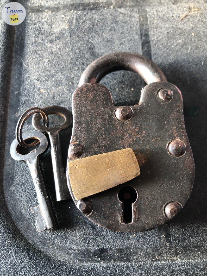 Photo of Vintage antique padlock 