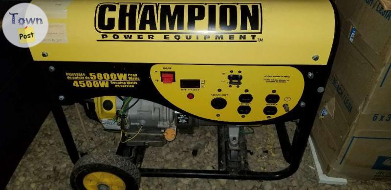 Photo of CHAMPION GENERATOR FOR SALE