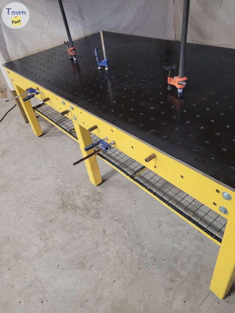 Photo of Welding Fixture Layout Table