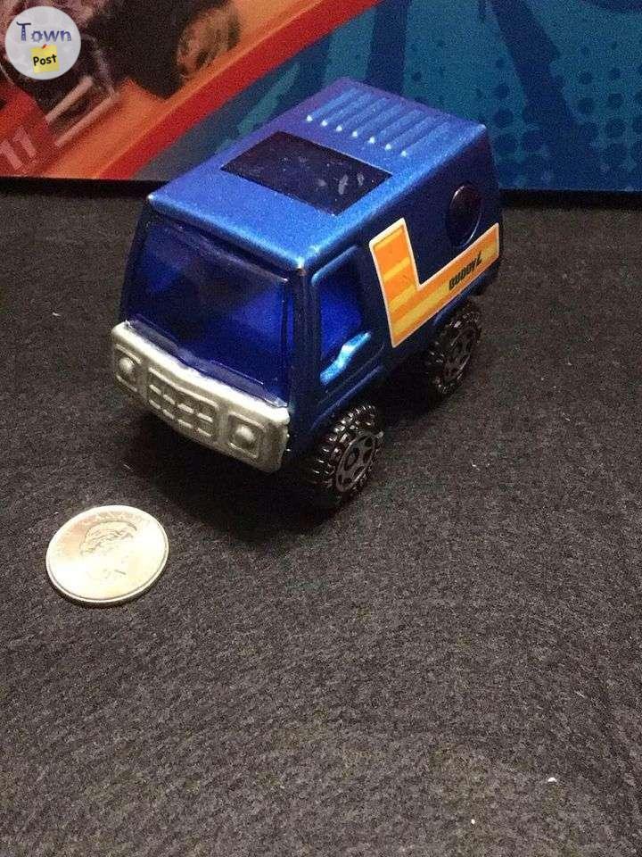 Photo of Buddy L 1970s boogie die cast metal Blue Van