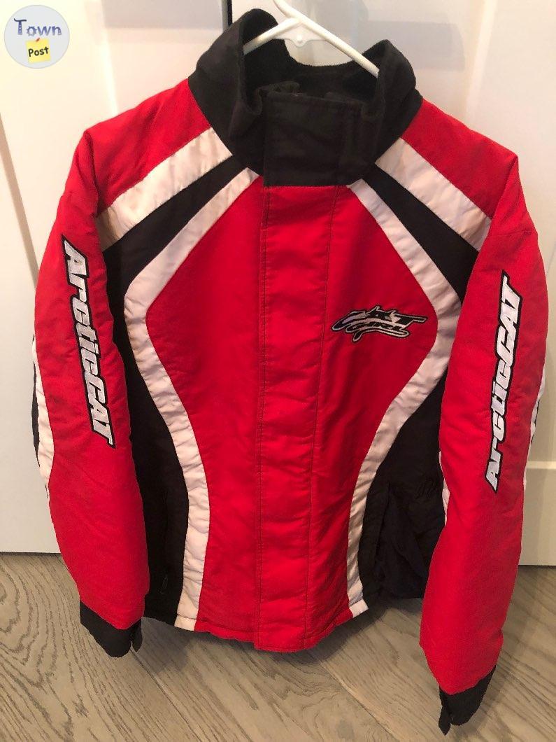 Photo of ARCTIC CAT Cat Girl Woman's Size Small Snowmobile Jacket