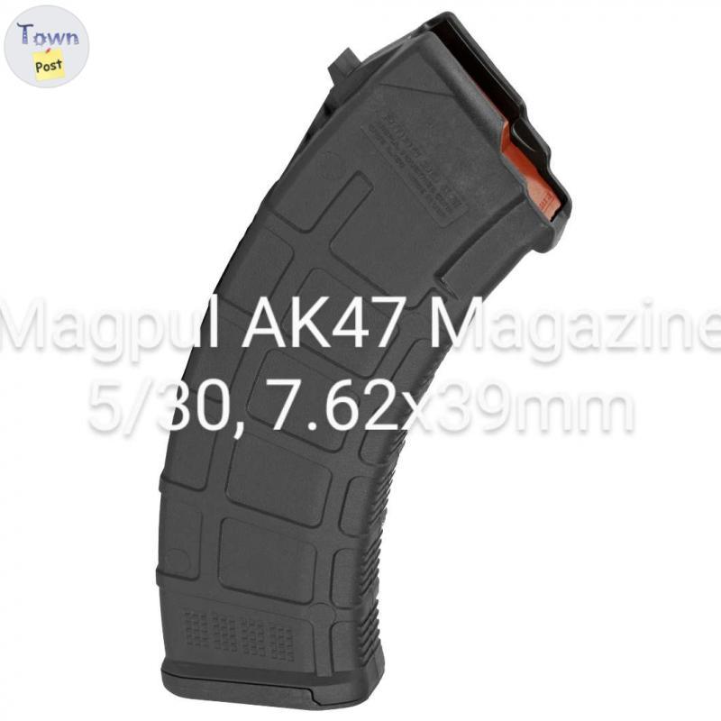 Photo of Five Magpul AK47 Magazine, 762x39mm, 30/5