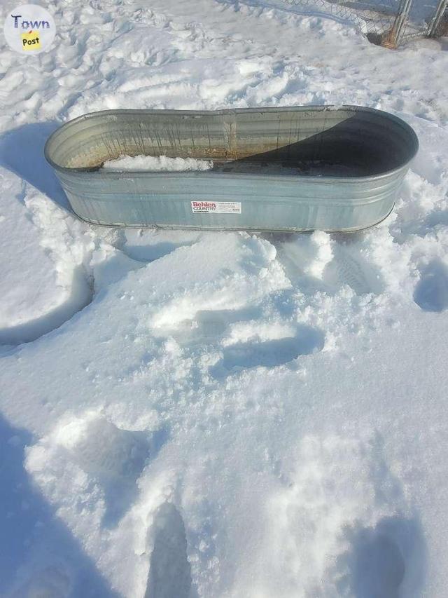 Photo of Livestock water trough and tank