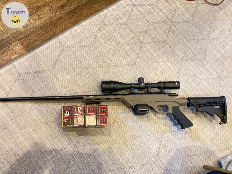 Photo of Ruger American .17 hmr mdt