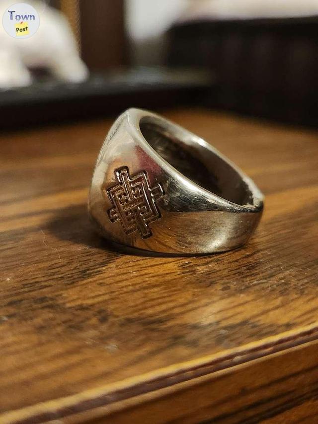 Photo of Steel wolf ring possibly size 10