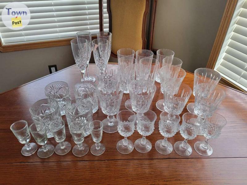 Photo of Chrystal glassware 