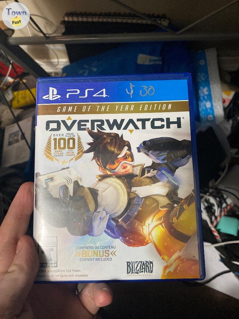 Photo of Overwatch 1 for PlayStation 4 (can be used on the 5), lightly used, very good condition