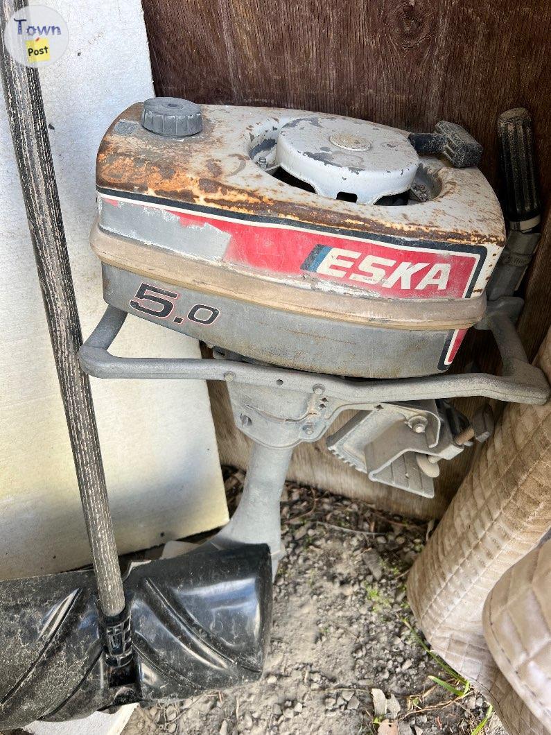 Photo of Eska trolling motor. 