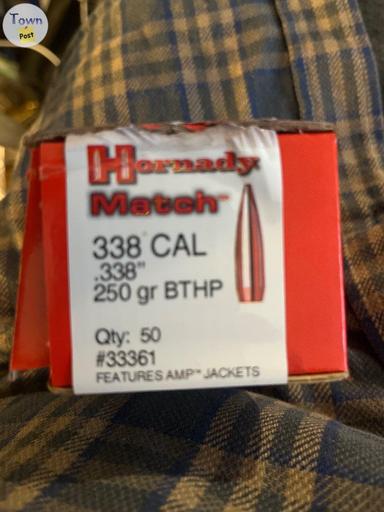 Photo of Hornady 250gr 338 match 40$/box - 1