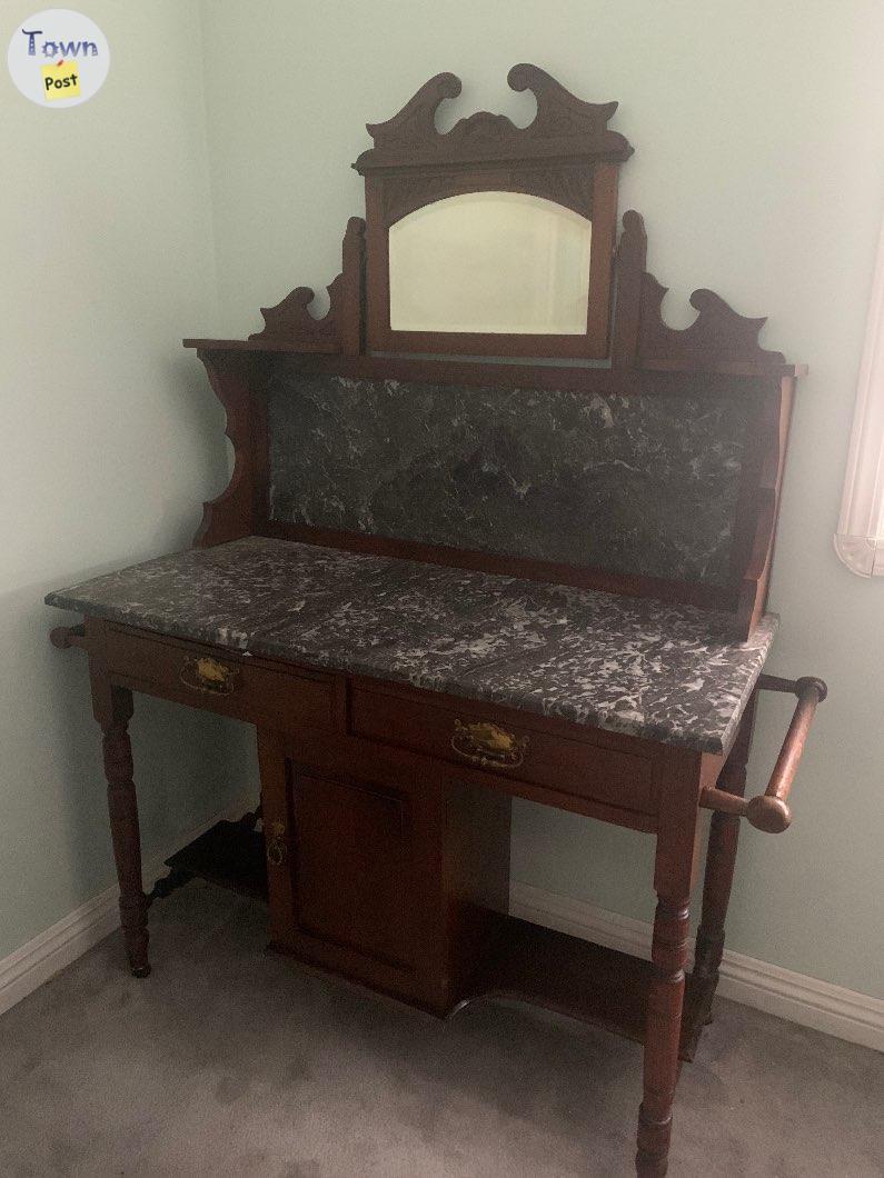 Photo of Marble washstand