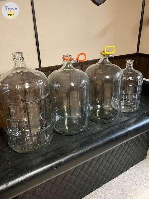 Photo of wine carboys for sale