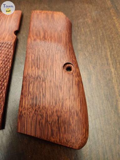 Photo of CZ75 hardwood grips new - 2