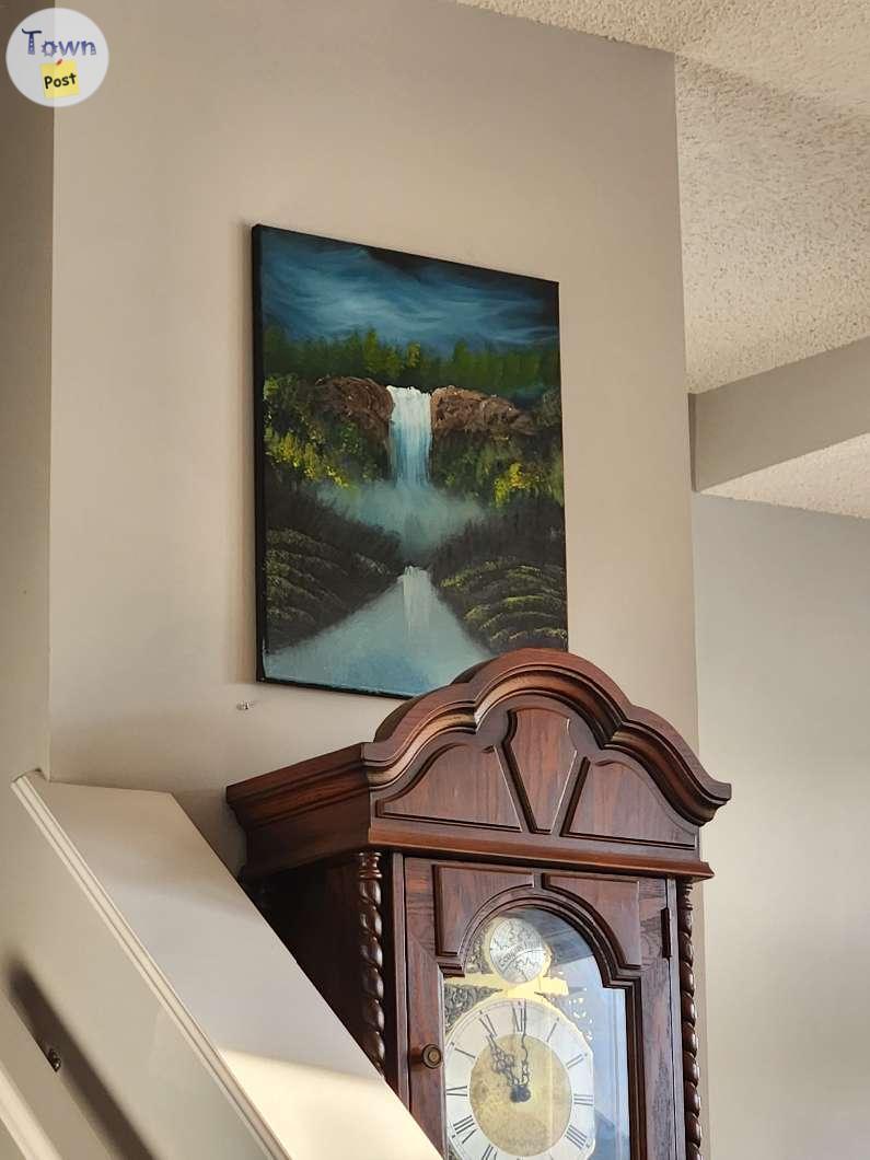 Photo of Waterfall painting