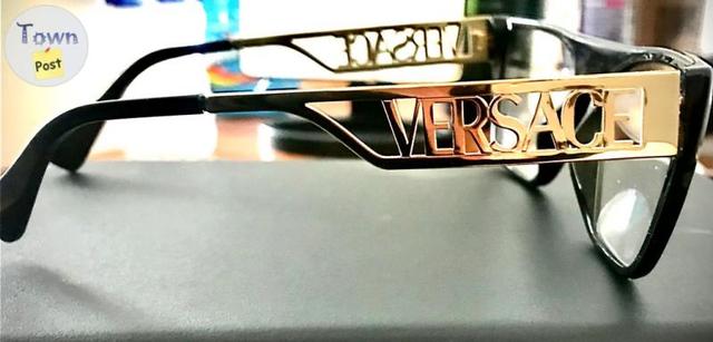 Photo of Versace Vintage Logo Eyeglasses 